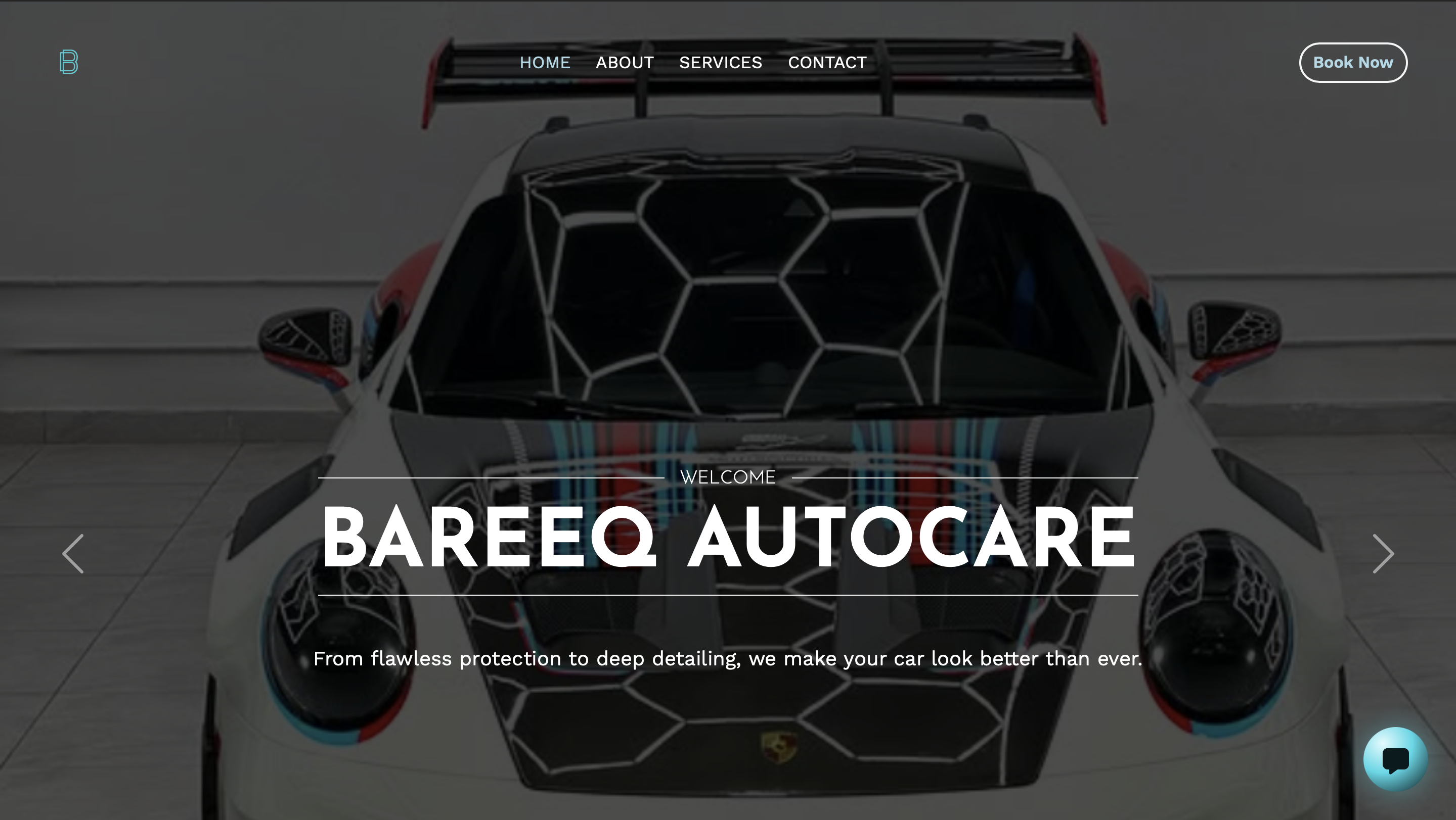 Bareeq Auto Care website case study